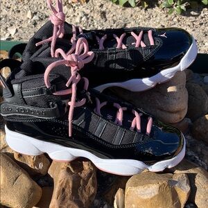 Nike Air Jordan 6 ring GS 6Y 323419-068 converts to women 7.5 no Nike box